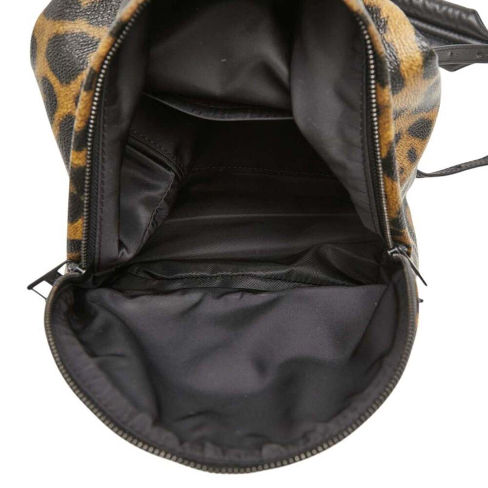 LOUIS VUITTON Black Leather Backpack - Picture 8 of 10
